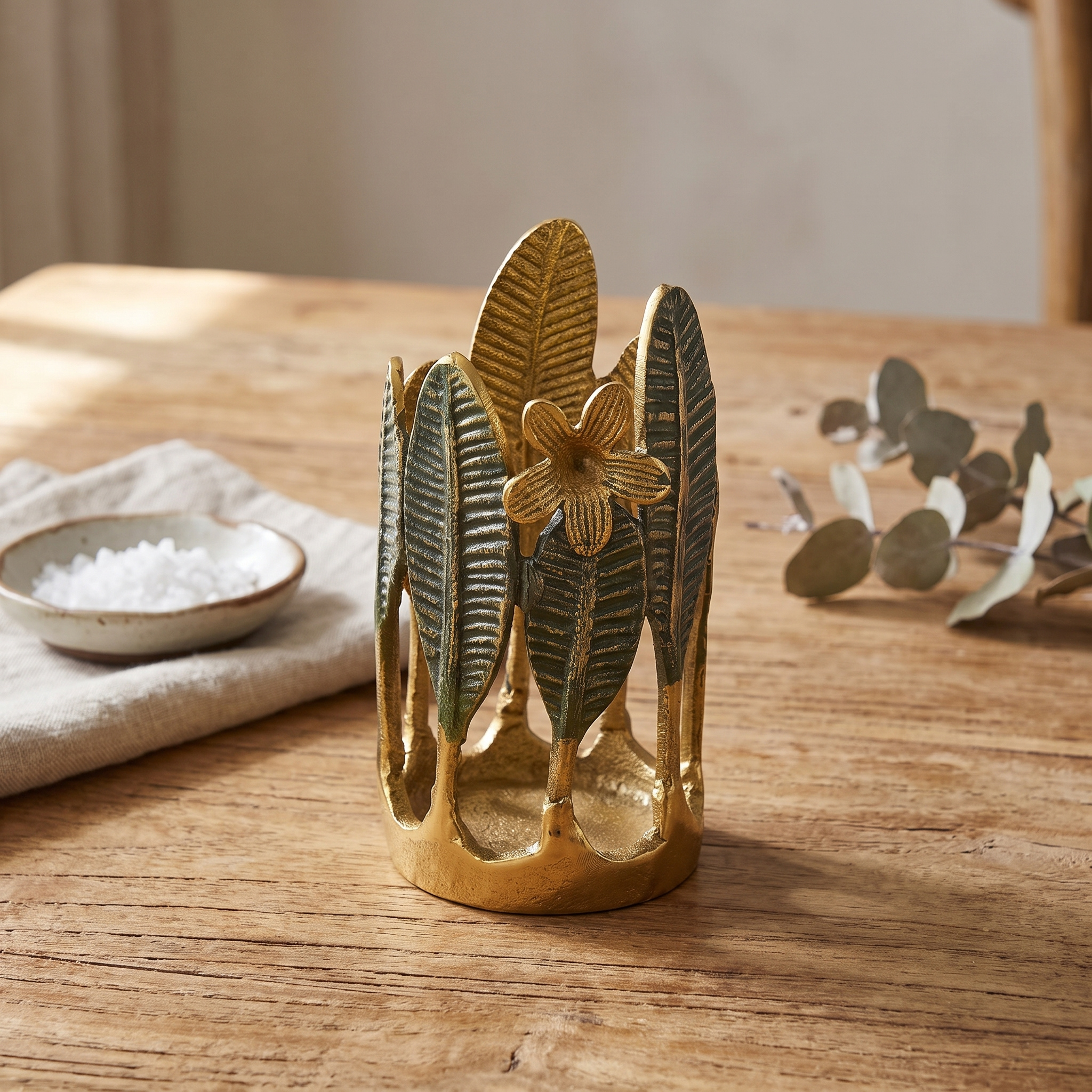 Aluminium Botanical Cutlery Holder - Image 2