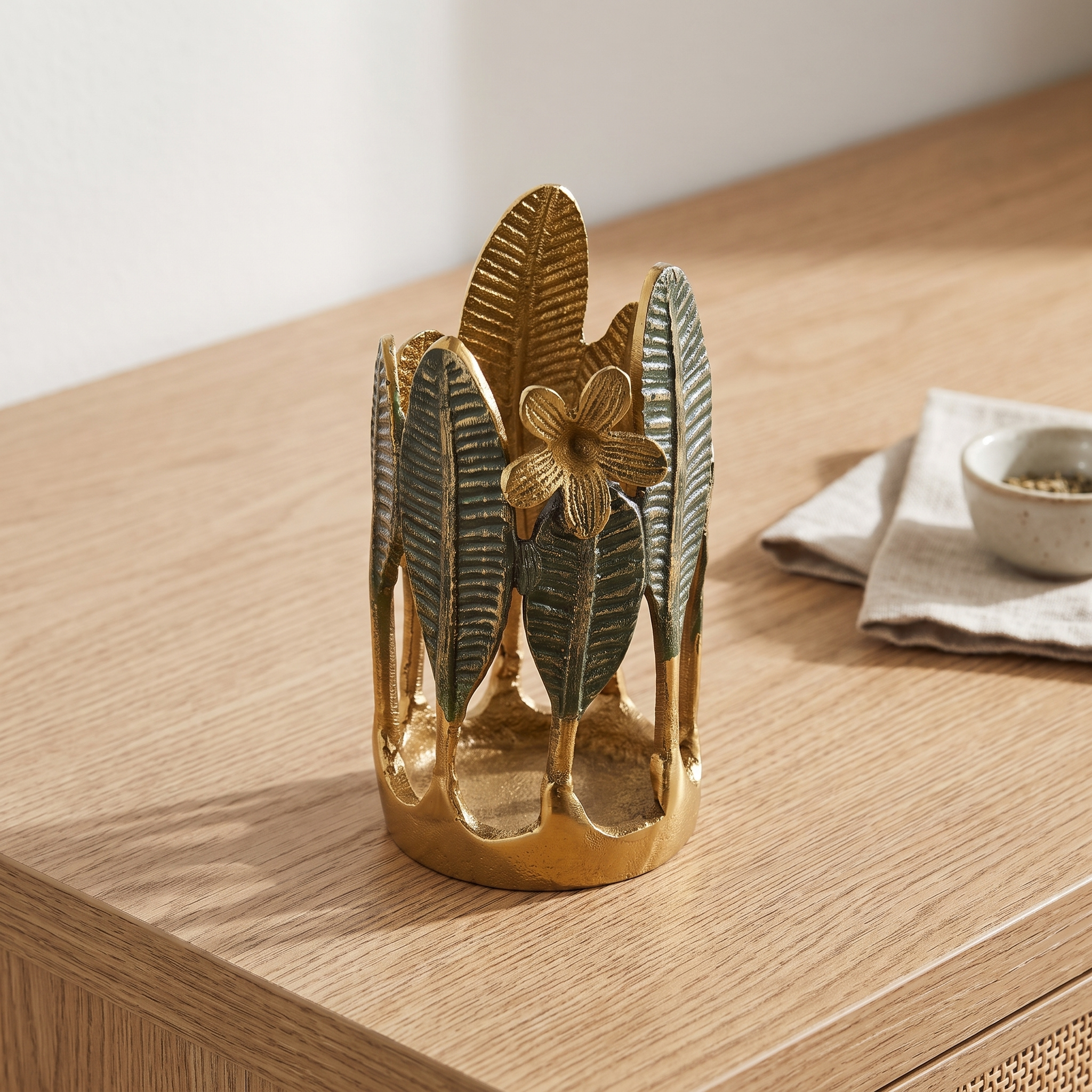 Aluminium Botanical Cutlery Holder