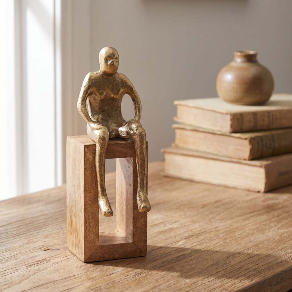 Sitting Asana Sculpture