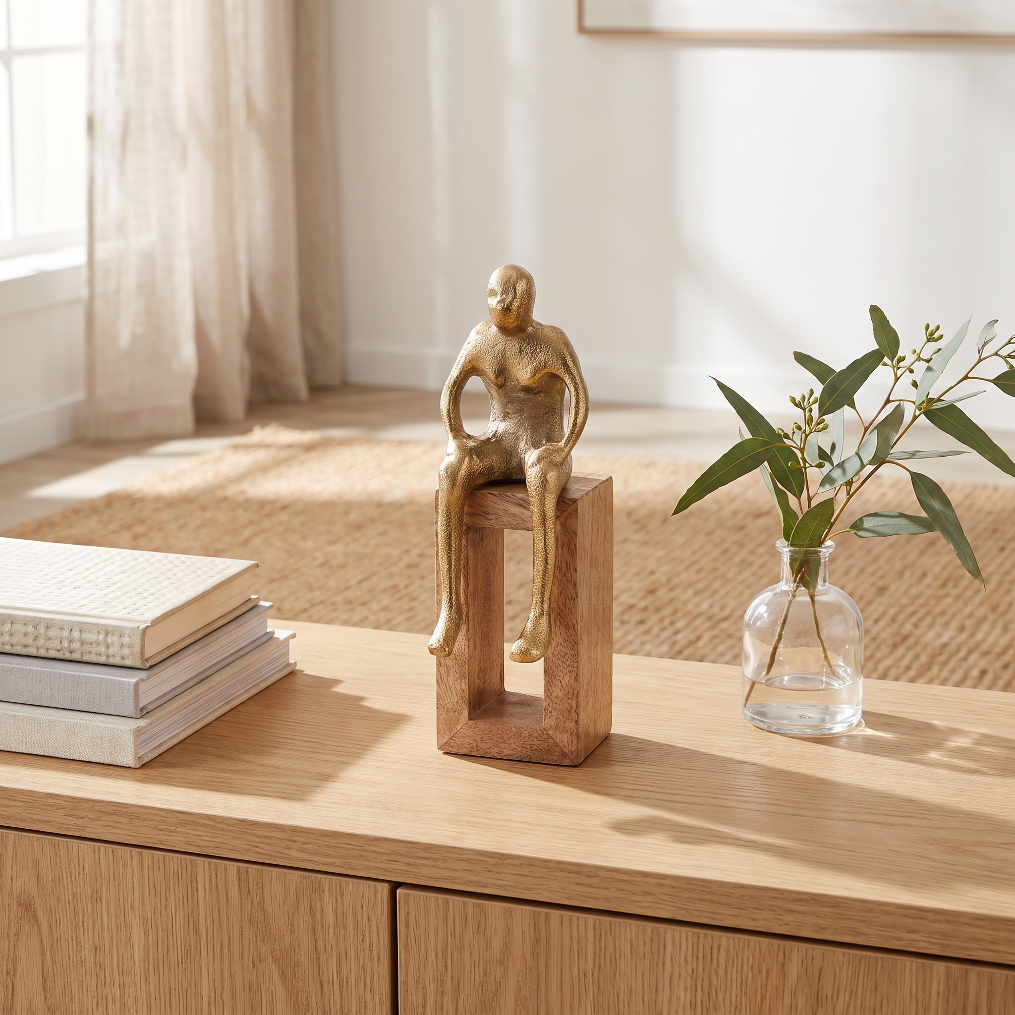 Sitting Asana Sculpture - Image 2