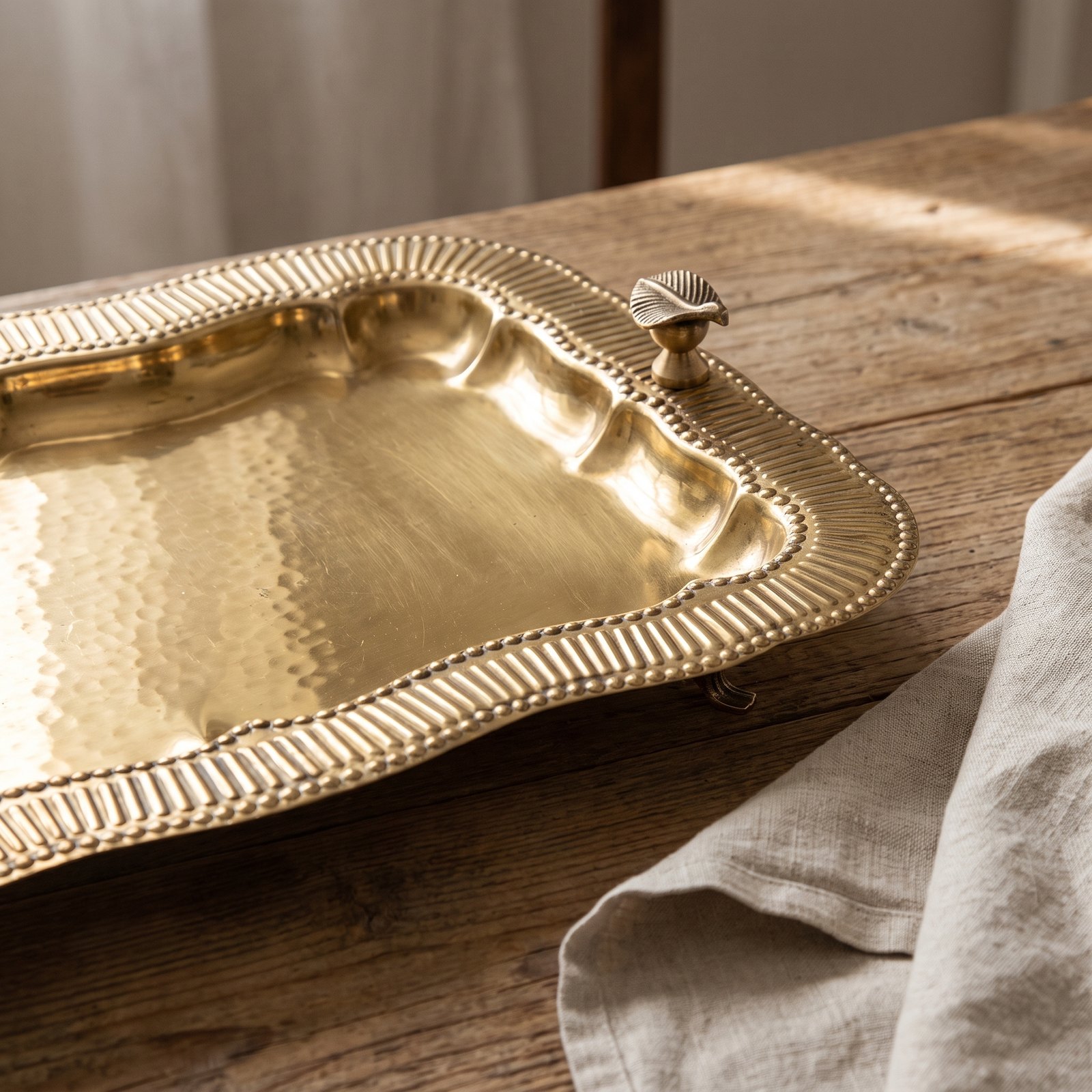 Antique Petal Tray Rect - Image 4
