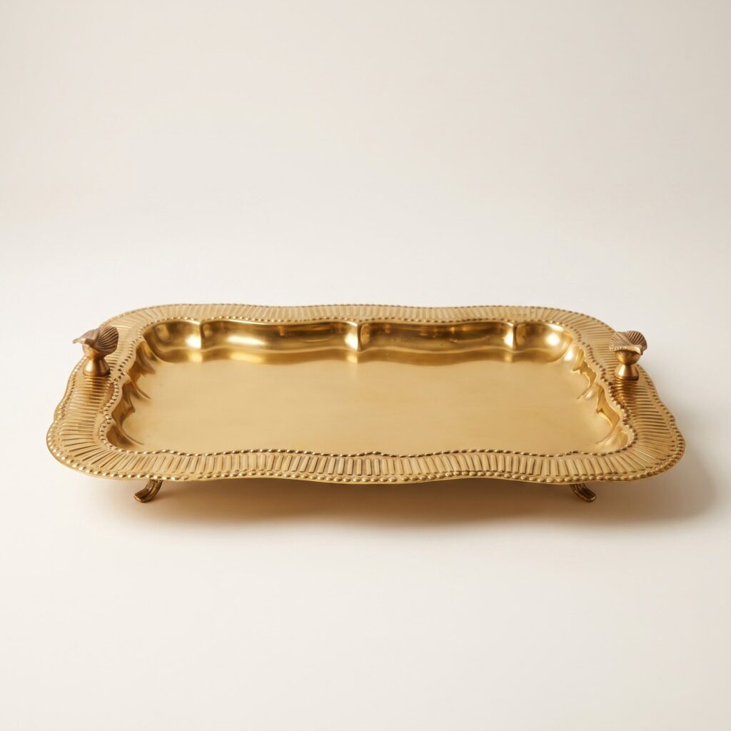 Antique Petal Tray Rect