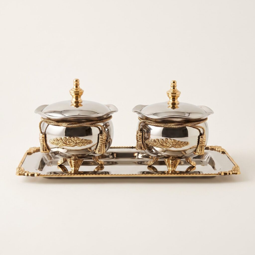 Cinderella Ribbon Bowl with Tray